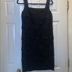 London Time Black Lace Dress